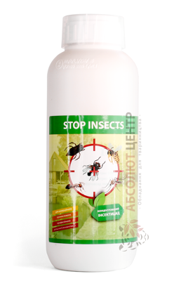 Stop Inescts Інсектицид STOP INSECTS на основі циперметрину 10%, тетраметрину та ...
