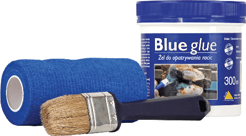 Зміцнюючий антібактерійний гель для копит Blue glue 
