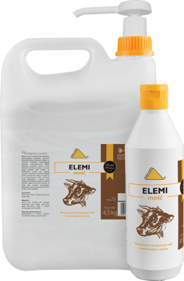 ELEMI - протизапальна мазь для вимені без каренції на молоко